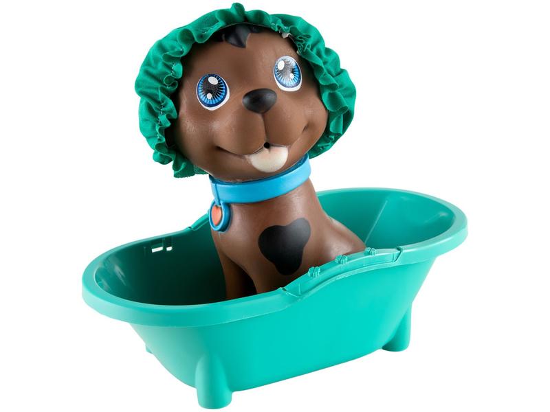 Cachorro de Brinquedo Pet Friends Banho - Bee Toys com Acessórios